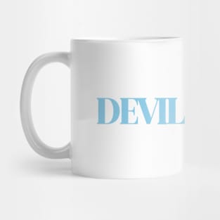 Devil Inside, blue Mug